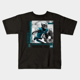 Devonta Smith Paper Poster Kids T-Shirt